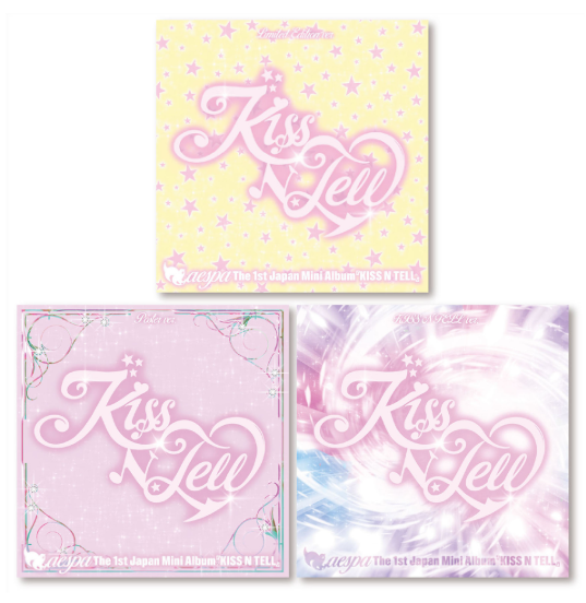 AESPA - KISS N TELL THE 1ST JAPAN MINI ALBUM SET - COKODIVE