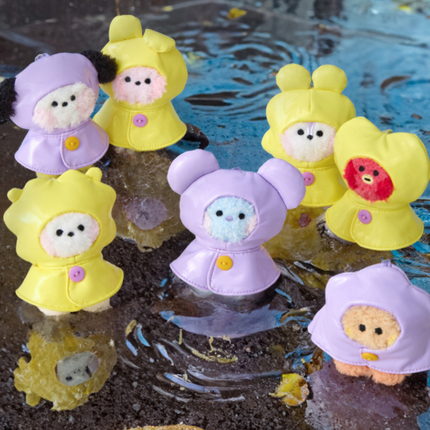 BT21 - MINI MININI RAINY DAY DOLL KEYRING - COKODIVE