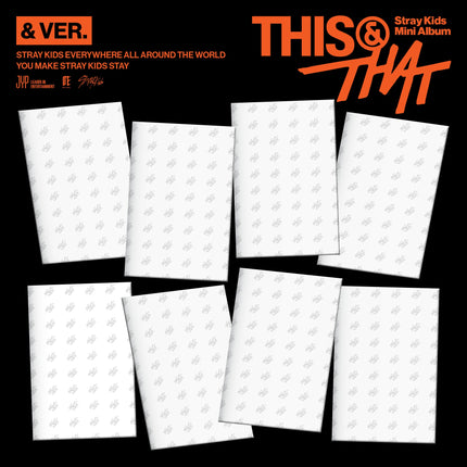 STRAY KIDS - THIS & THAT 10TH MINI ALBUM & VER SET 78 - COKODIVE