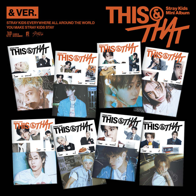 STRAY KIDS - THIS & THAT 10TH MINI ALBUM ALADIN GIFT & VER SET