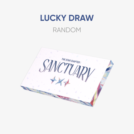 TXT - THE STAR CHAPTER : SANCTUARY 7TH MINI ALBUM WEVERSE LUCKY DRAW EVENT ANGEL VER RANDOM - COKODIVE