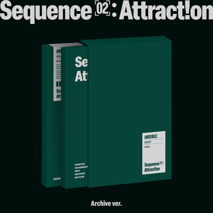 AND2BLE - SEQUENCE 02 : ATTRACTION 2ND MINI ALBUM STANDARD ARCHIVE VER - COKODIVE