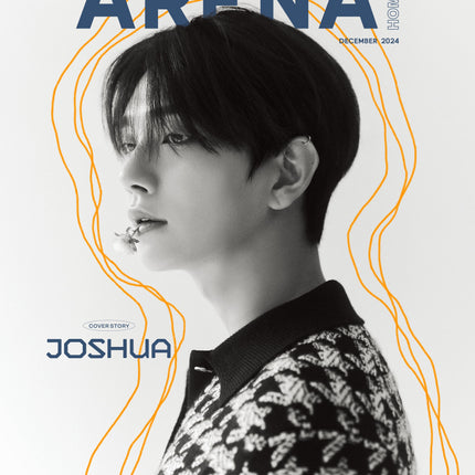 SEVENTEEN JOSHUA - ARENA HOMME MAGAZINE 2024 DECEMBER ISSUEE COVER A - COKODIVE