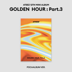 ATEEZ - GOLDEN HOUR : PART.3 12TH MINI ALBUM POCAALBUM VER RANDOM - COKODIVE