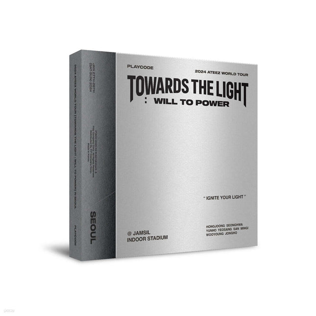 ATEEZ - TOWARDS THE LIGHT : WILL TO POWER IN SEOUL 2024 WORLD TOUR PLAYCODE YES24 GIFT - COKODIVE
