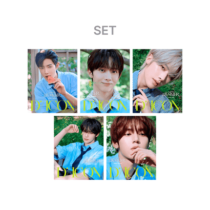 AND2BLE - DICON VOLUME N35 AND THE SUMMER WEVERSE SHOP GIFT A TYPE SET - COKODIVE