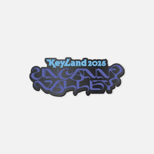 SHINEE KEY - KEYLAND : UNCANNY VALLEY 2025 OFFICIAL MD BADGE - COKODIVE
