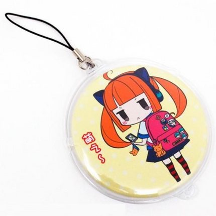 CLEAR CAN BADGE COVER KEYRING - COKODIVE