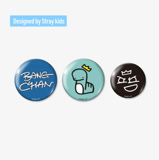 STRAY KIDS - RUN IT JAPAN WORLD TOUR OFFICIAL MD BADGE SET - COKODIVE