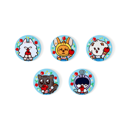 TXT - PPULBATU HEY! APPUL OFFICIAL MD EMBROIDERY CAN BADGE - COKODIVE