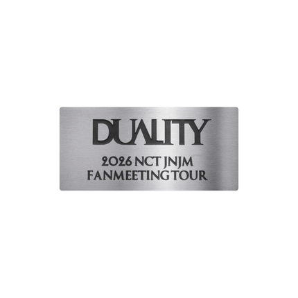 NCT JNJM - DUALITY FANMEETING TOUR OFFICIAL MD BADGE - COKODIVE