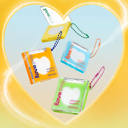 BODYHOLIC LOVE POP SOLID PERFUME KEYRING BALM - COKODIVE
