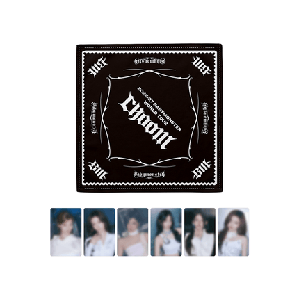BABYMONSTER - CHOOM WORLD TOUR IN SEOUL OFFICIAL MD BANDANA - COKODIVE