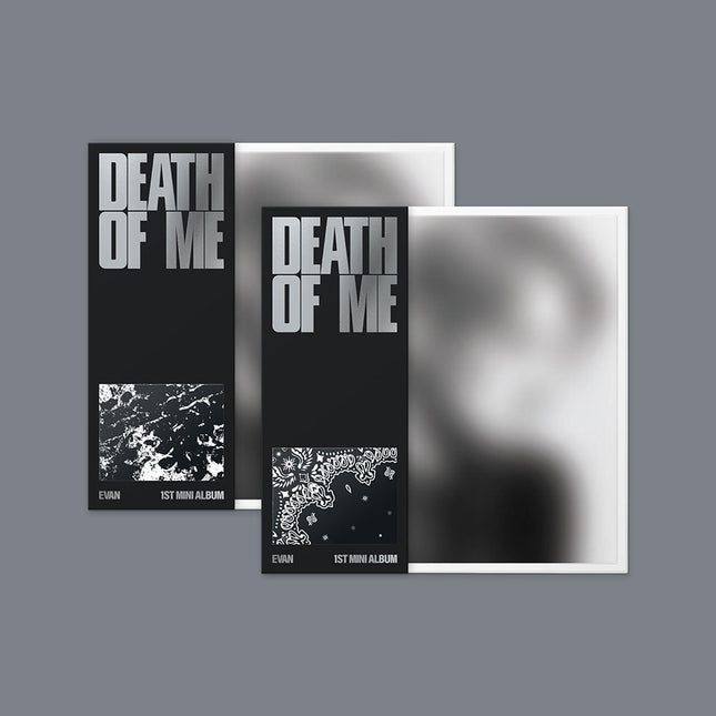 EVAN - DEATH OF ME 1ST MINI ALBUM BANDANA VER SET - COKODIVE