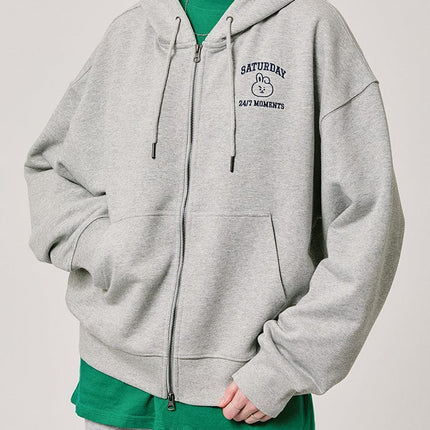BT21 - BASIC HOODIE ZIP-UP 2024 F/W - COKODIVE