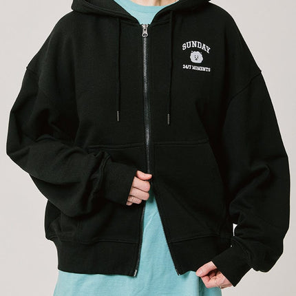 BT21 - BASIC HOODIE ZIP-UP 2024 F/W - COKODIVE