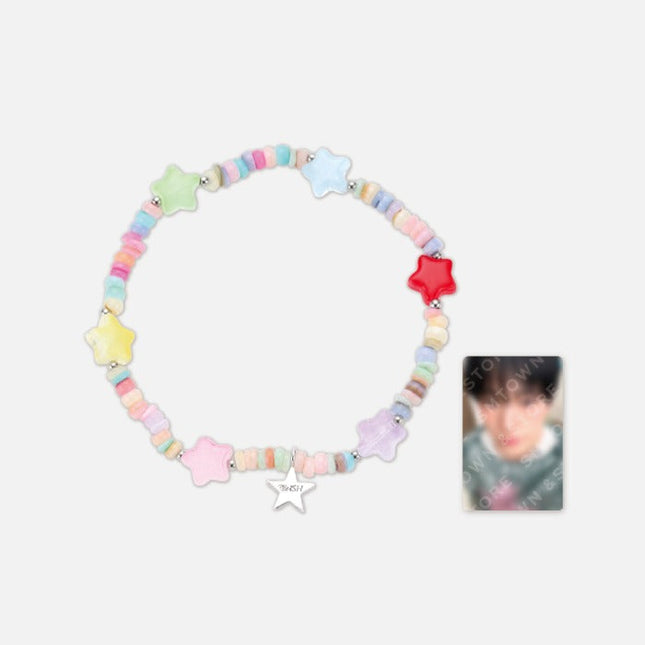 NCT WISH - LET'S GO STEADY POP UP STORE OFFICIAL MD BEADS BRACELET SET - COKODIVE