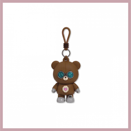 JISOO - CLICK IN SEOUL OFFICIAL MD BEAR KEYCAHIN - COKODIVE