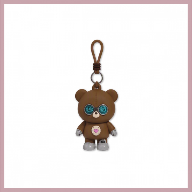 JISOO - CLICK IN SEOUL OFFICIAL MD BEAR KEYCAHIN - COKODIVE