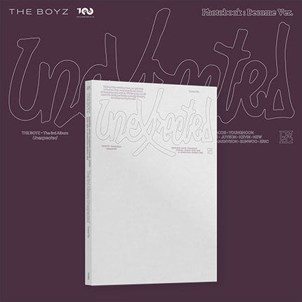 THE BOYZ - UNEXPECTED 3RD ALBUM PHOTOBOOK VER BECOME - COKODIVE