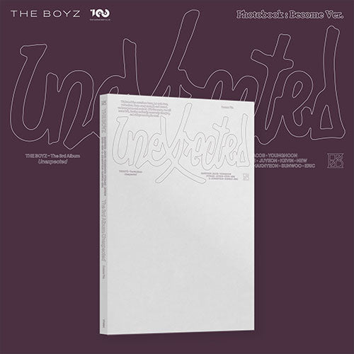 THE BOYZ - UNEXPECTED 3RD ALBUM PHOTOBOOK VER BECOME - COKODIVE