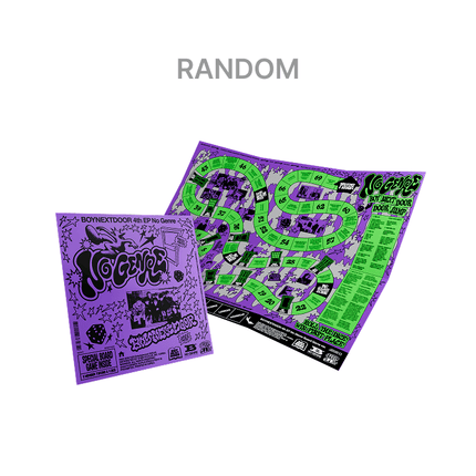 BOYNEXTDOOR - NO GENRE 4TH EP ALBUM WEVERSE SHOP GIFT BOARD GAME VER RANDOM