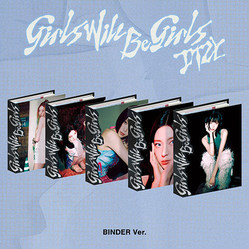 ITZY - GIRLS WILL BE GIRLS ALBUM BINDER VER SET - COKODIVE