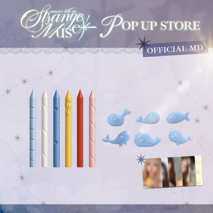 NMIXX - STRANGE MUSE POP UP OFFICIAL MD BIRTHDAY CANDLE SET - COKODIVE