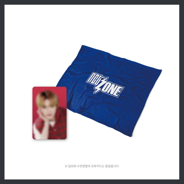 NCT - NCT ZONE POP UP STORE IN JAPAN OFFICIAL MD BLANKET + PHOTOCARD SET CHRISTMAS VER - COKODIVE