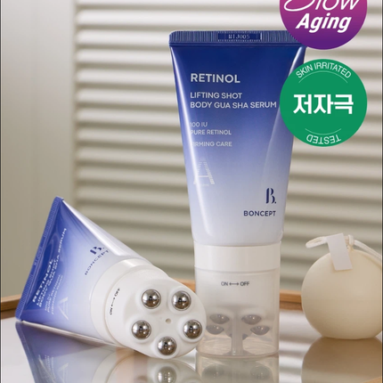 BONCEPT RETINOL LIFTING SHOT BODY GUA SHA SERUM (100ML) - COKODIVE
