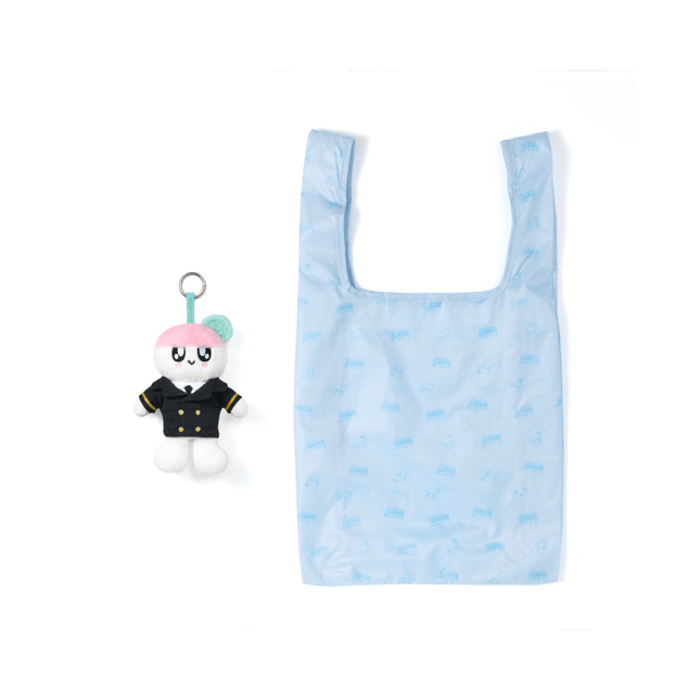 SEVENTEEN - SEVENTEEN IN CARAT LAND 2026 SVT 10TH FAN MEETING OFFICIAL MD BONGBONGEE PLUSH KEYRING ECO BAG - COKODIVE
