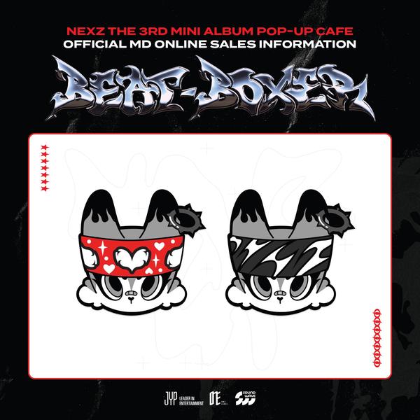 NEXZ - BEAT-BOXER POP-UP CAFÉ OFFICIAL MD BOUCLE STICKER - COKODIVE