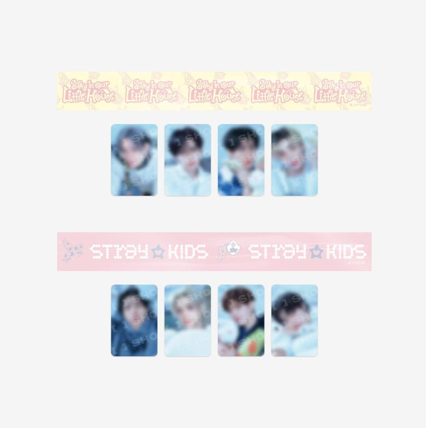 STRAY KIDS - STAY IN OUR LITTLE HOUSE 6TH FANMEETING OFFICIAL MD BOX TAPE SET - COKODIVE