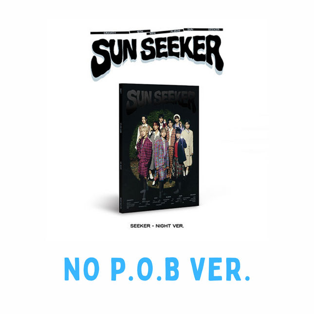 CRAVITY - SUN SEEKER 6TH MIN ALBUM SEEKER - NIGHT VER. NO P.O.B VER. - COKODIVE