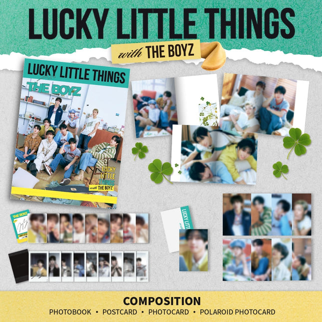 THE BOYZ - LUCKY LITTLE THINGS WITH THE BOYZ PHOTOBOOK - COKODIVE