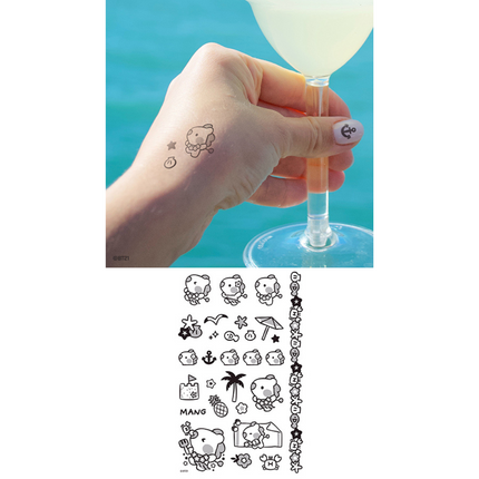 BT21 MININI TATOO STICKER SUMMER SKY - COKODIVE