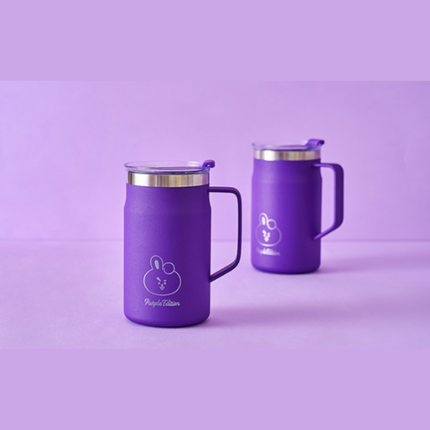 BT21 PURPLE OF WISH EDITION COOKY TUMBLER - COKODIVE