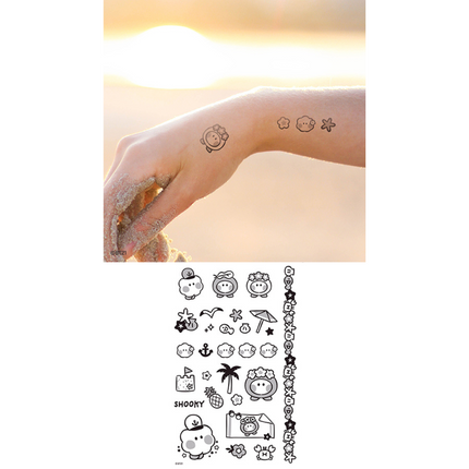 BT21 MININI TATOO STICKER SUMMER SKY - COKODIVE