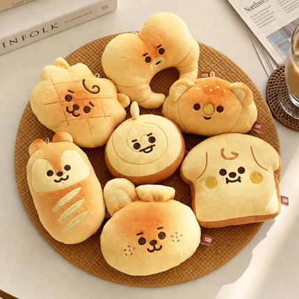 BT21 - BAKERY COLLECTION BAKERY BREAD PLUSH KEYRING
