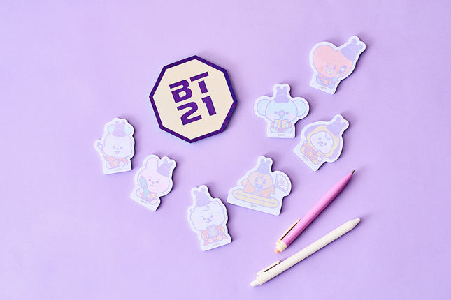 BT21 BABY MEMO NOTEPADS K-EDITION ver.2 - COKODIVE