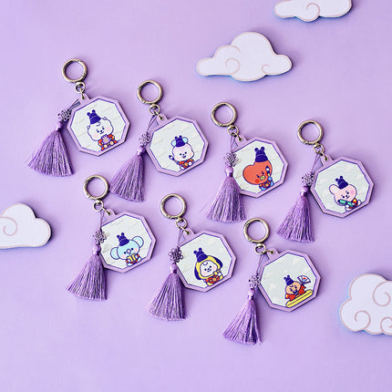 BT21 BABY MIRROR KEYRING K-EDITION ver.2 - COKODIVE