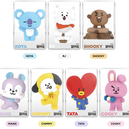 BT21 - MAGSAFE CLEAR CARD WALLET CASE - COKODIVE