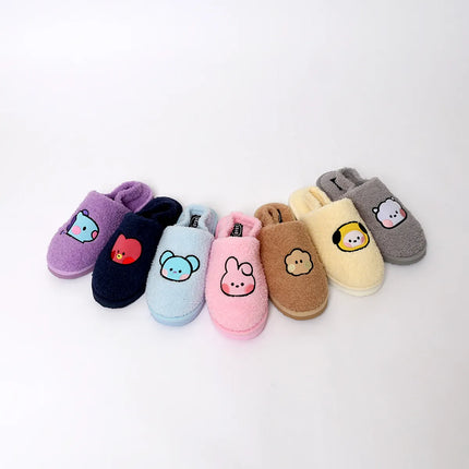 BT21 - MININI BANDING WINTER SLIPPER - COKODIVE