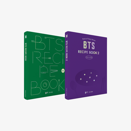 BTS - RECIPE BOOK SET VOLUMES 1&2 - COKODIVE