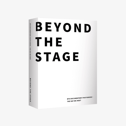 BTS - BEYOND THE STAGE BTS DOCUMENTARY PHOTOBOOK : THE DAY WE MEET - COKODIVE