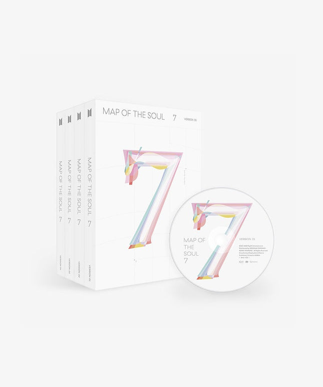 BTS - 4TH FULL ALBUM MAP OF THE SOUL 7 W - COKODIVE