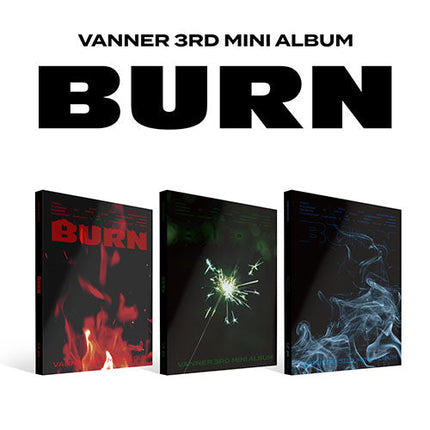 VANNER - BURN 3RD MINI ALBUM RANDOM - COKODIVE