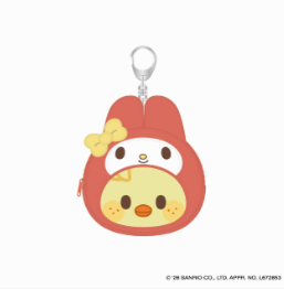 STRAY KIDS - SKZOO X SANRIO CHARACTER OFFICIAL MD BUTTON BADGE POUCH