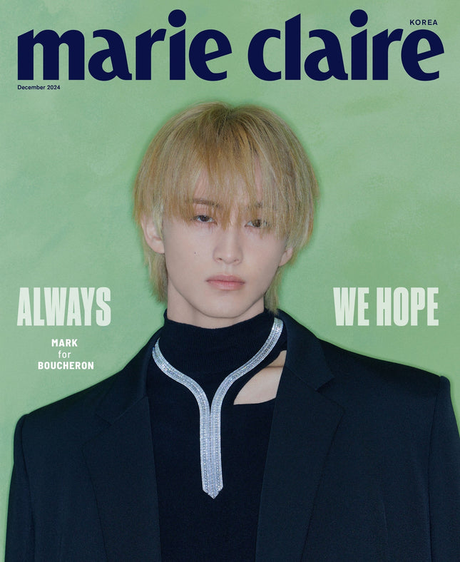 NCT MARK - MARIE CLAIRE 2024 DECEMBER ISSUE COVER B - COKODIVE