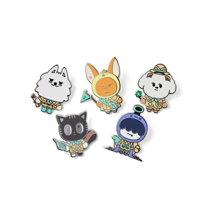 TXT - FINDING MOA PPULBATU WEVERSE OFFLINE GIFT OFFICIAL MD BADGE SET - COKODIVE